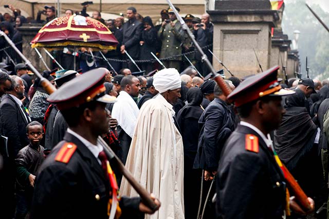Funeral for Zenawi